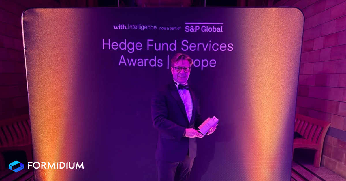 Formidium recognized for private equity and credit client service at Hedge Fund Services Awards Europe 2026