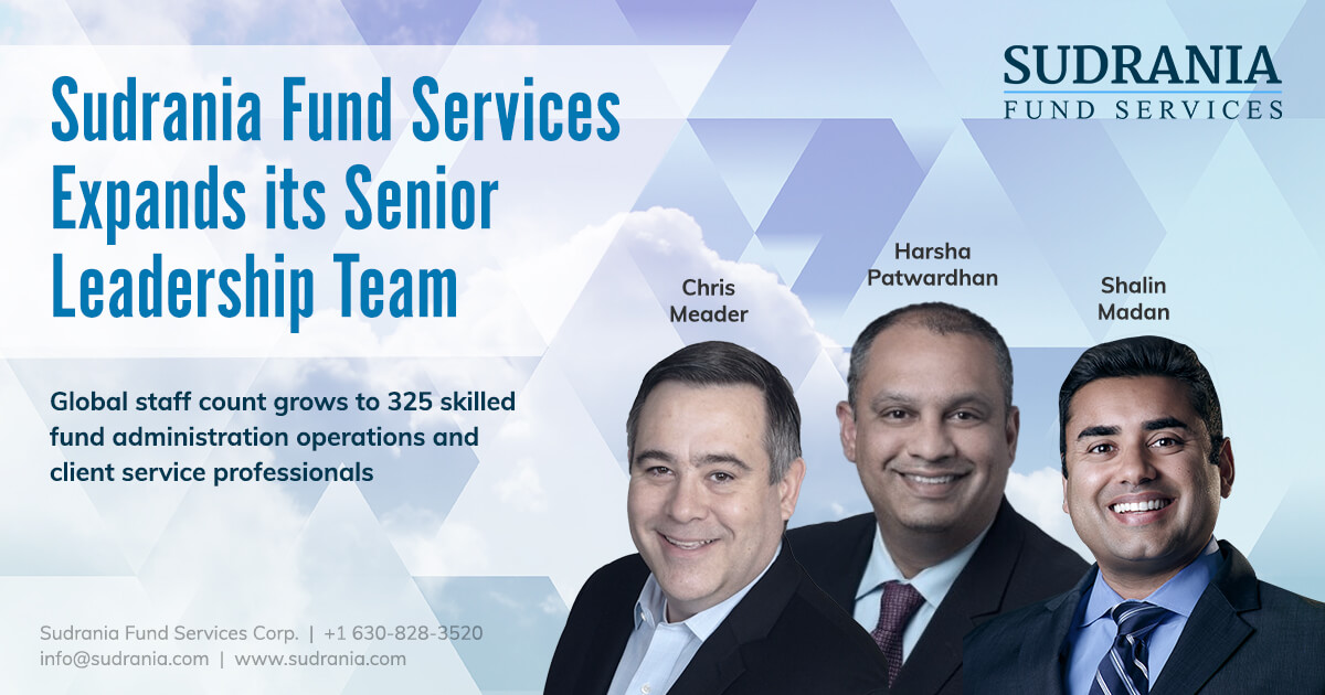 Sudrania Fund Services Expands its Senior Leadership Team