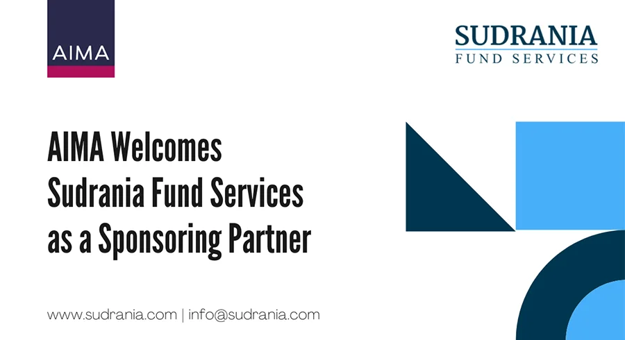 AIMA Welcomes Sudrania Fund Services as a Sponsoring Partner