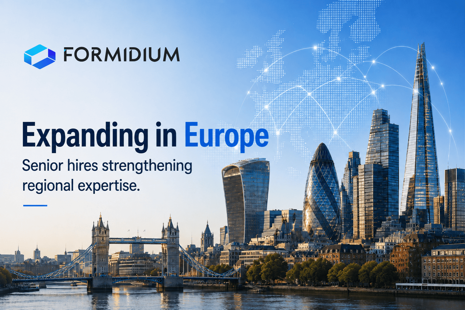 Formidium Expands Into Europe with Senior Hires to Close the Region's Technology Gap