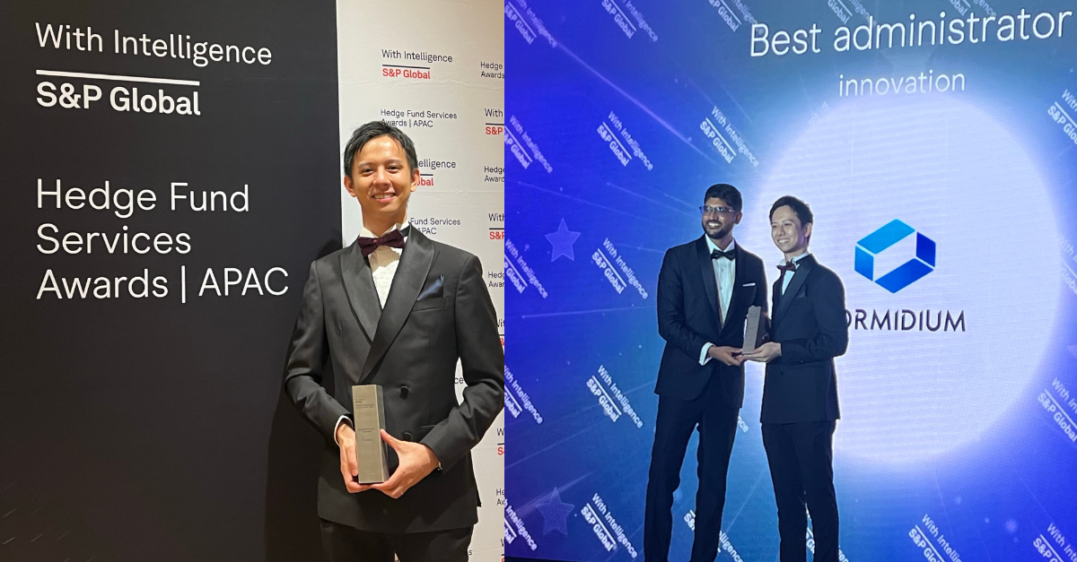 Formidium Named Best Administrator - Innovation at Hedge Fund Services Awards | APAC 2026